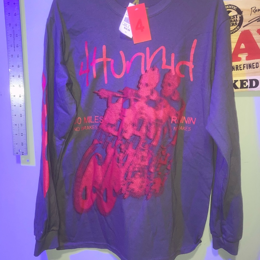 YG 4 hunnid long sleeve